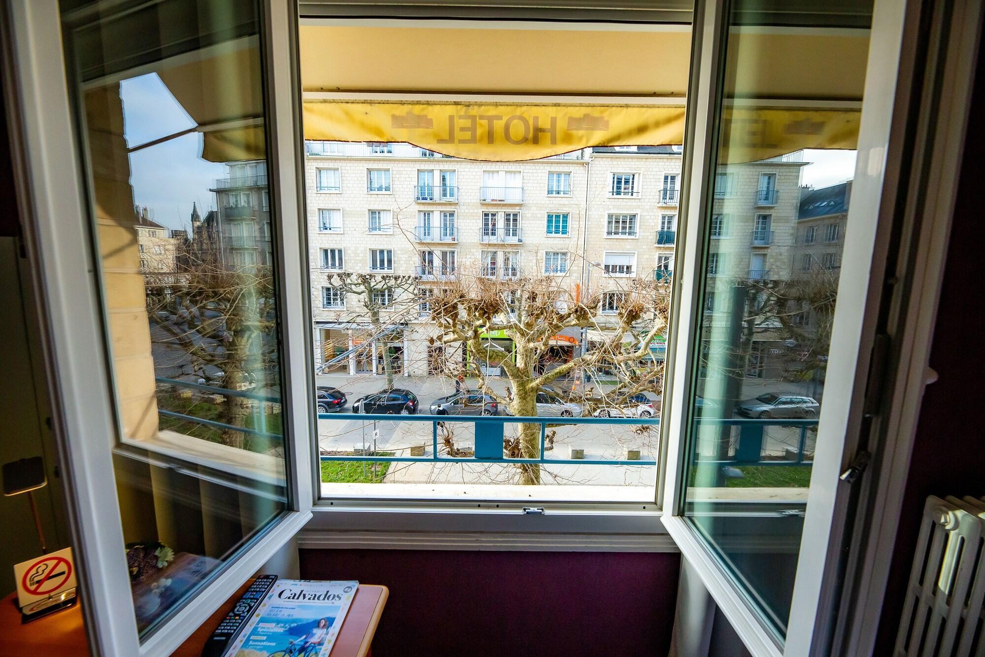 Logis Hotel Du Chateau Caen Extérieur photo