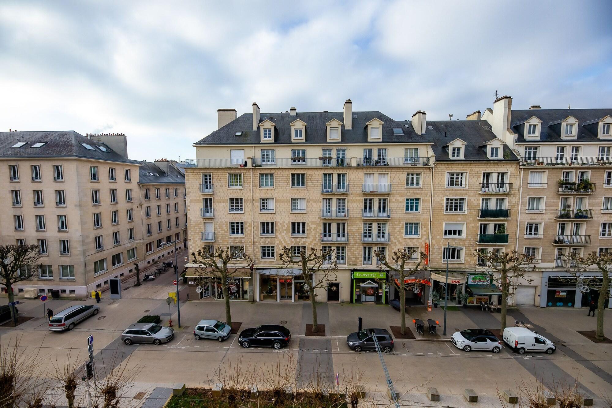 Logis Hotel Du Chateau Caen Extérieur photo