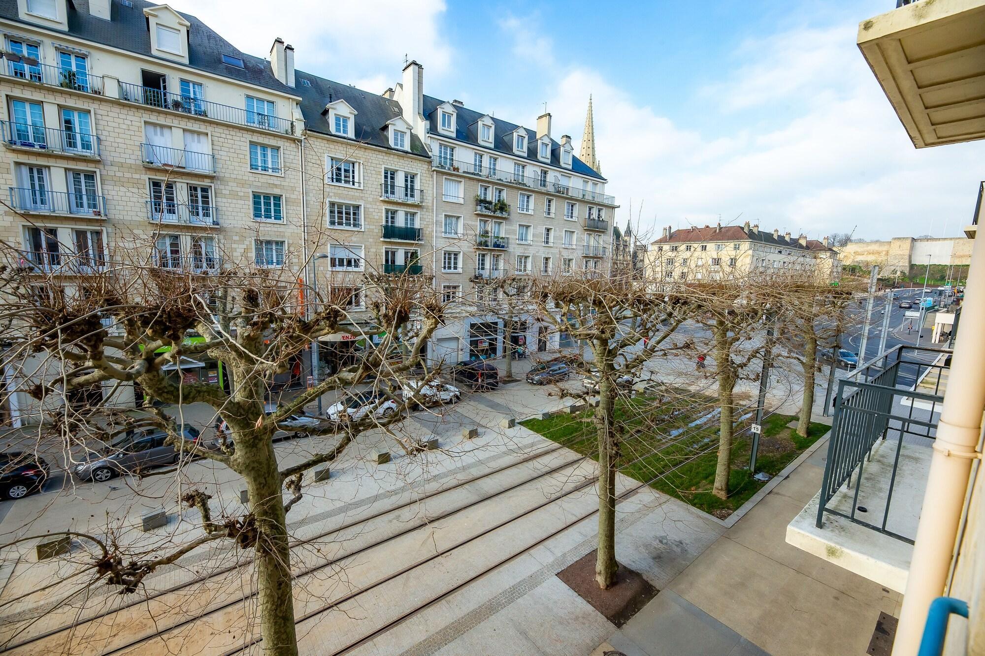 Logis Hotel Du Chateau Caen Extérieur photo