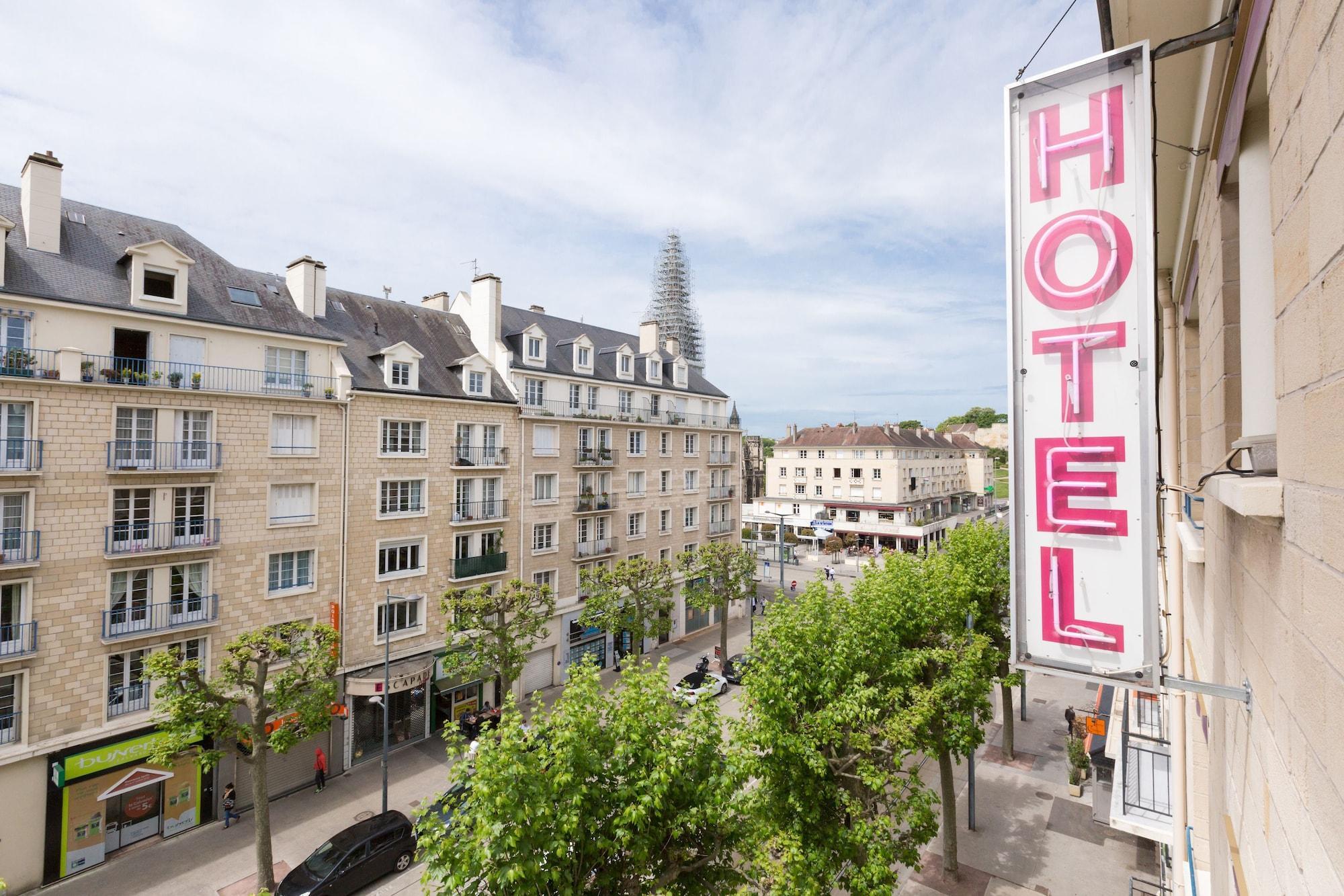 Logis Hotel Du Chateau Caen Extérieur photo