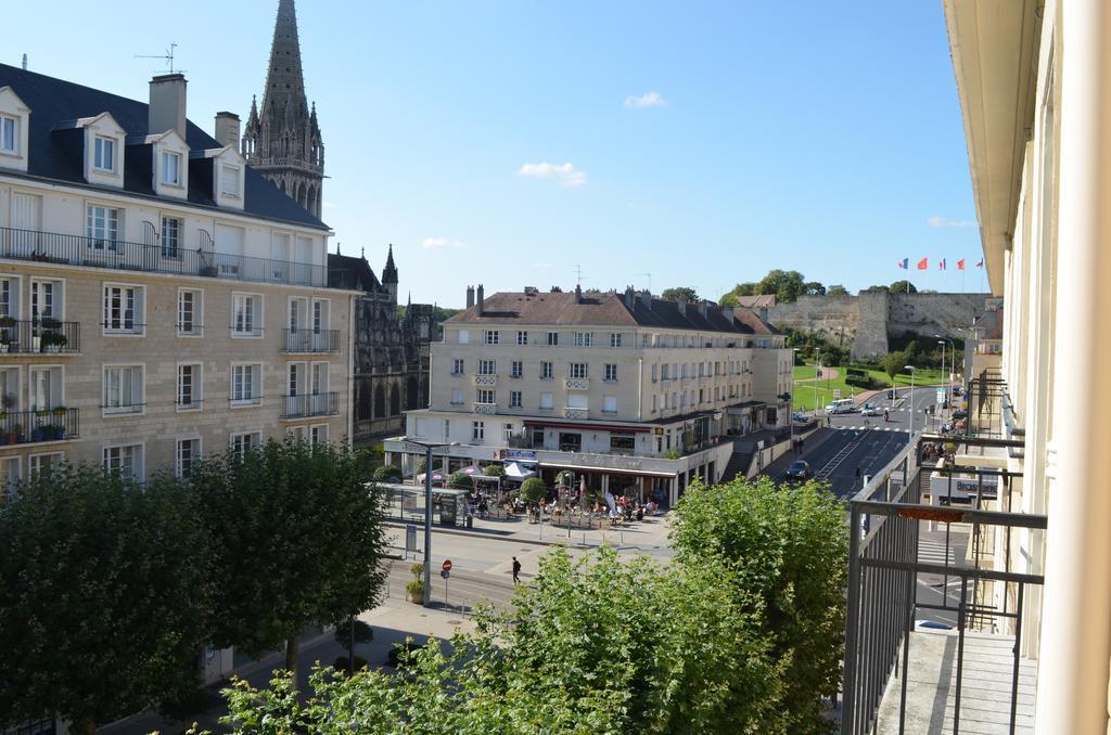 Logis Hotel Du Chateau Caen Extérieur photo